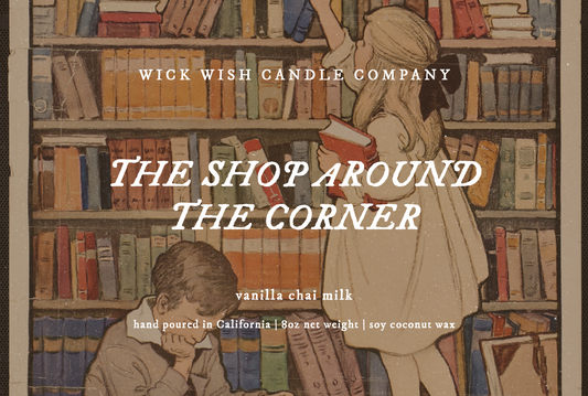 The Shop Around the Corner - Soy Coconut Candle