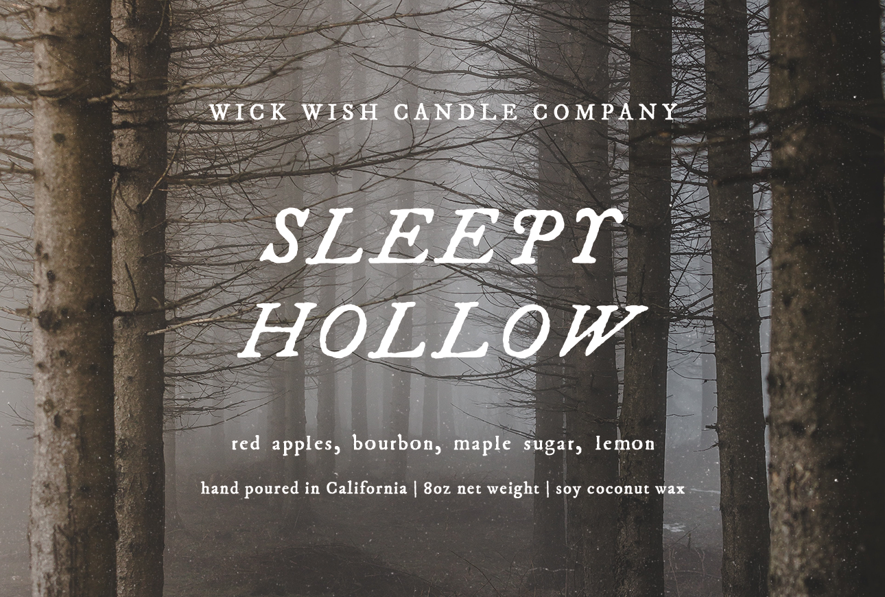 Sleepy Hollow - Soy Coconut Candle