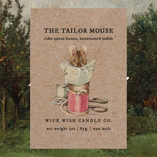 The Tailor Mouse - Wax Melt - Clamshell