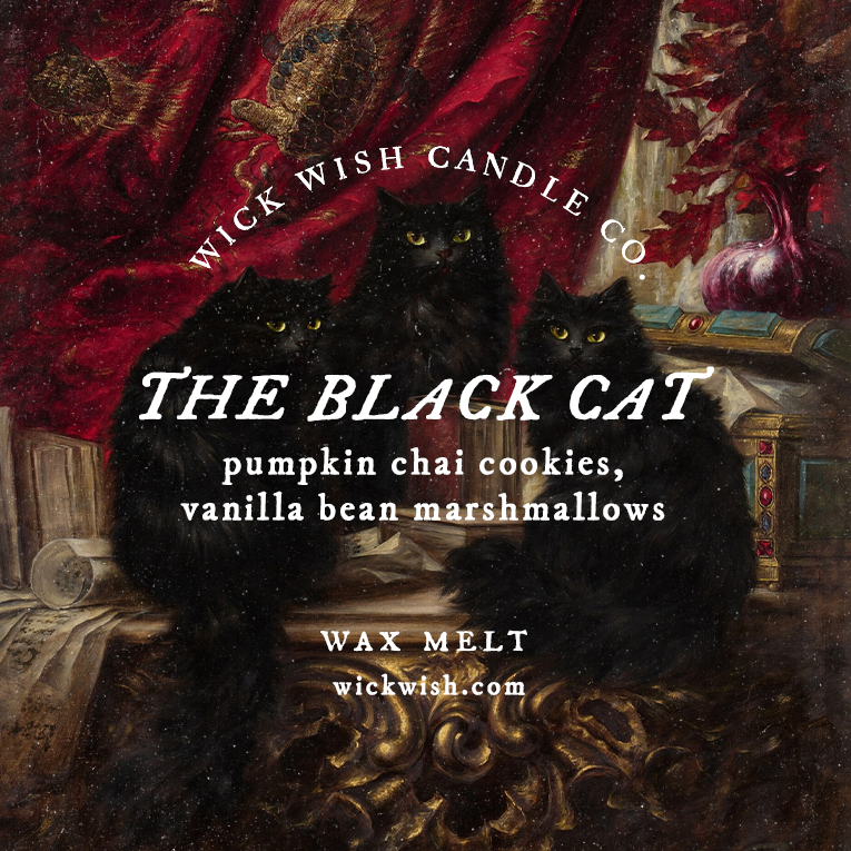 The Black Cat - Wax Melt - Clamshell