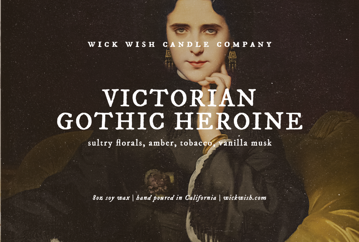 Victorian Gothic Heroine - Soy Candle
