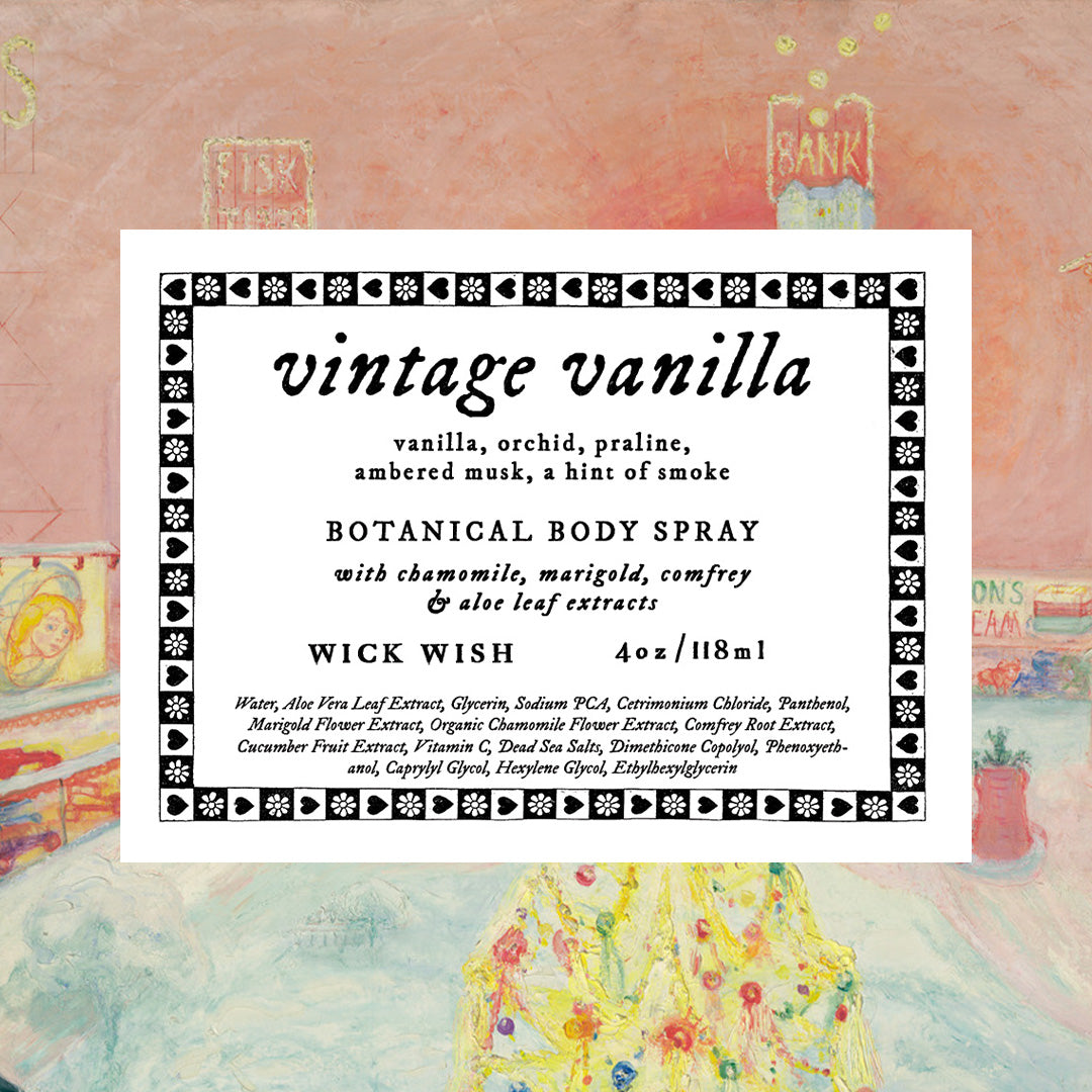 Vintage Vanilla - BOTANICAL BODY SPRAY