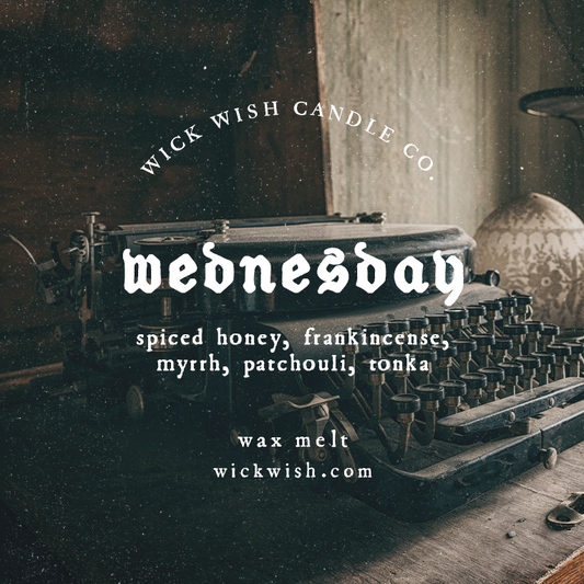 Wednesday - Wax Melt - Clamshell