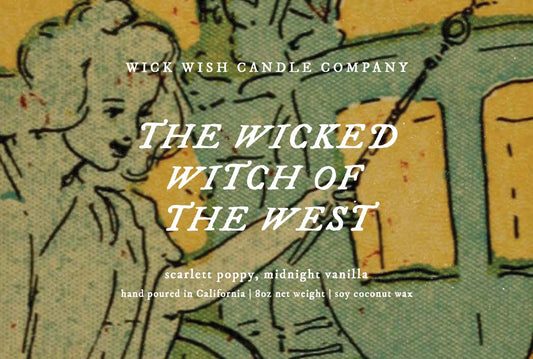 The Wicked Witch of the West - Soy Coconut Candle