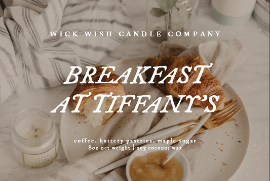 Breakfast at Tiffany's - Soy Coconut Candle